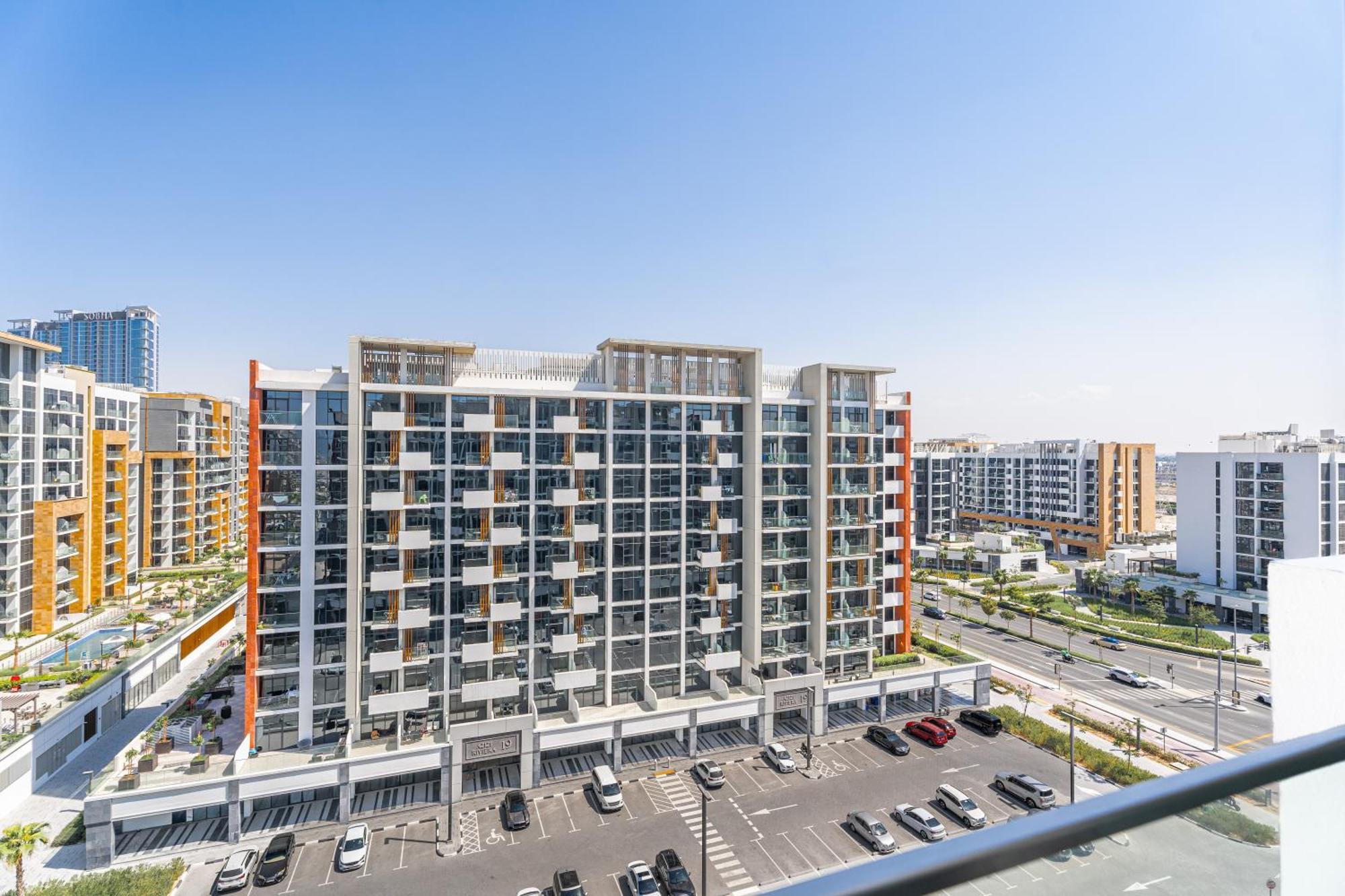 Escape24 Stylish Studio Azizi Riviera 8 Meydan One Dubai Esterno foto